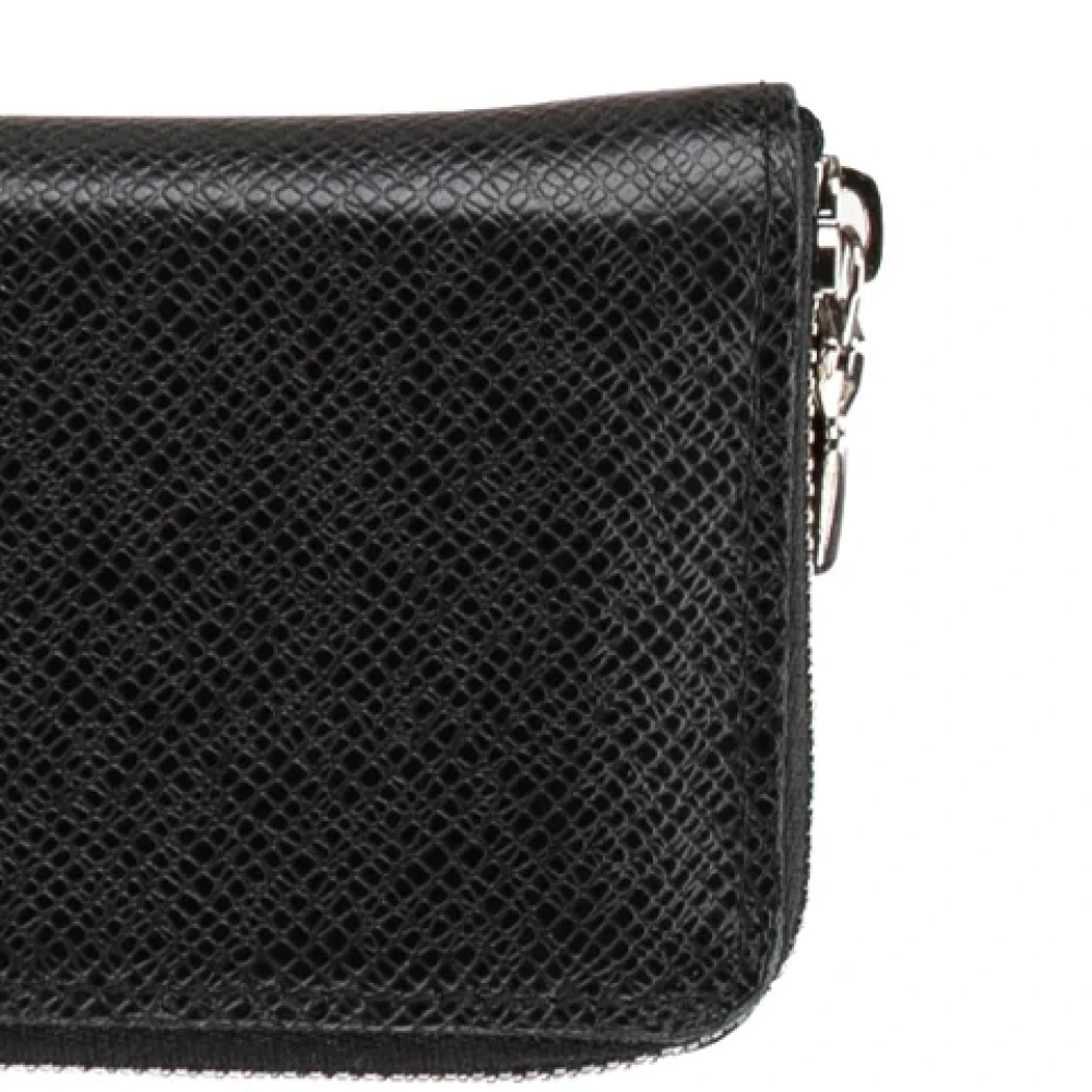 Louis Vuitton Vintage Pre-owned Leather wallets Black Dames