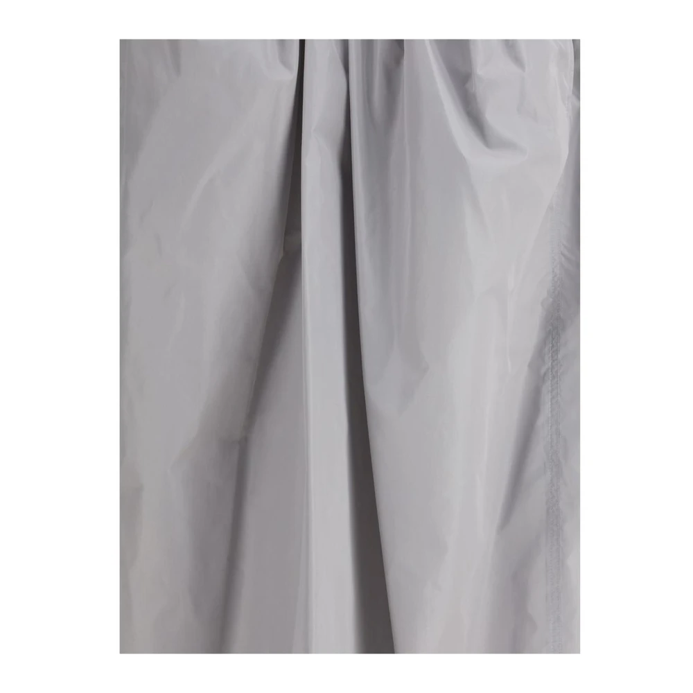 Fabiana Filippi Stijlvolle Trench Rok met Drupbescherming Gray Dames