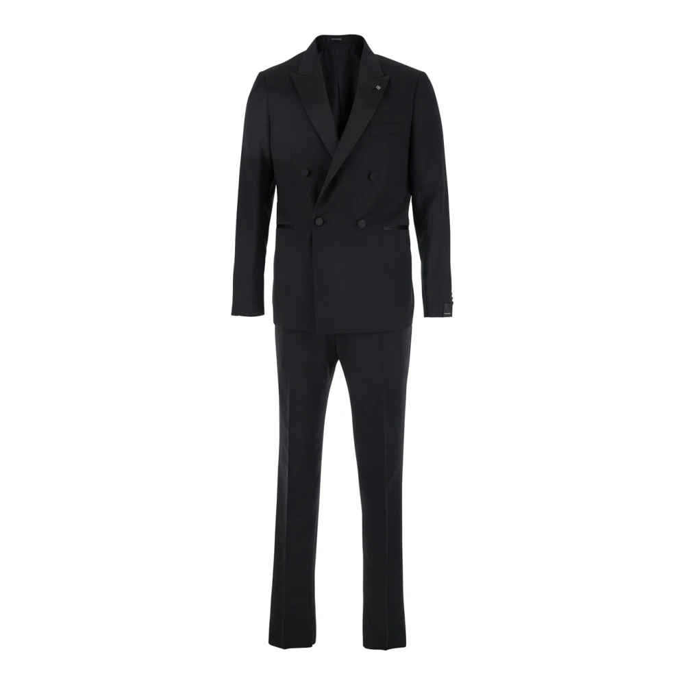 Tagliatore Jurken Zwart Black Heren