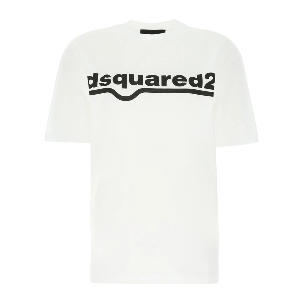 Bomuld Logo T-shirt - Dsquared2