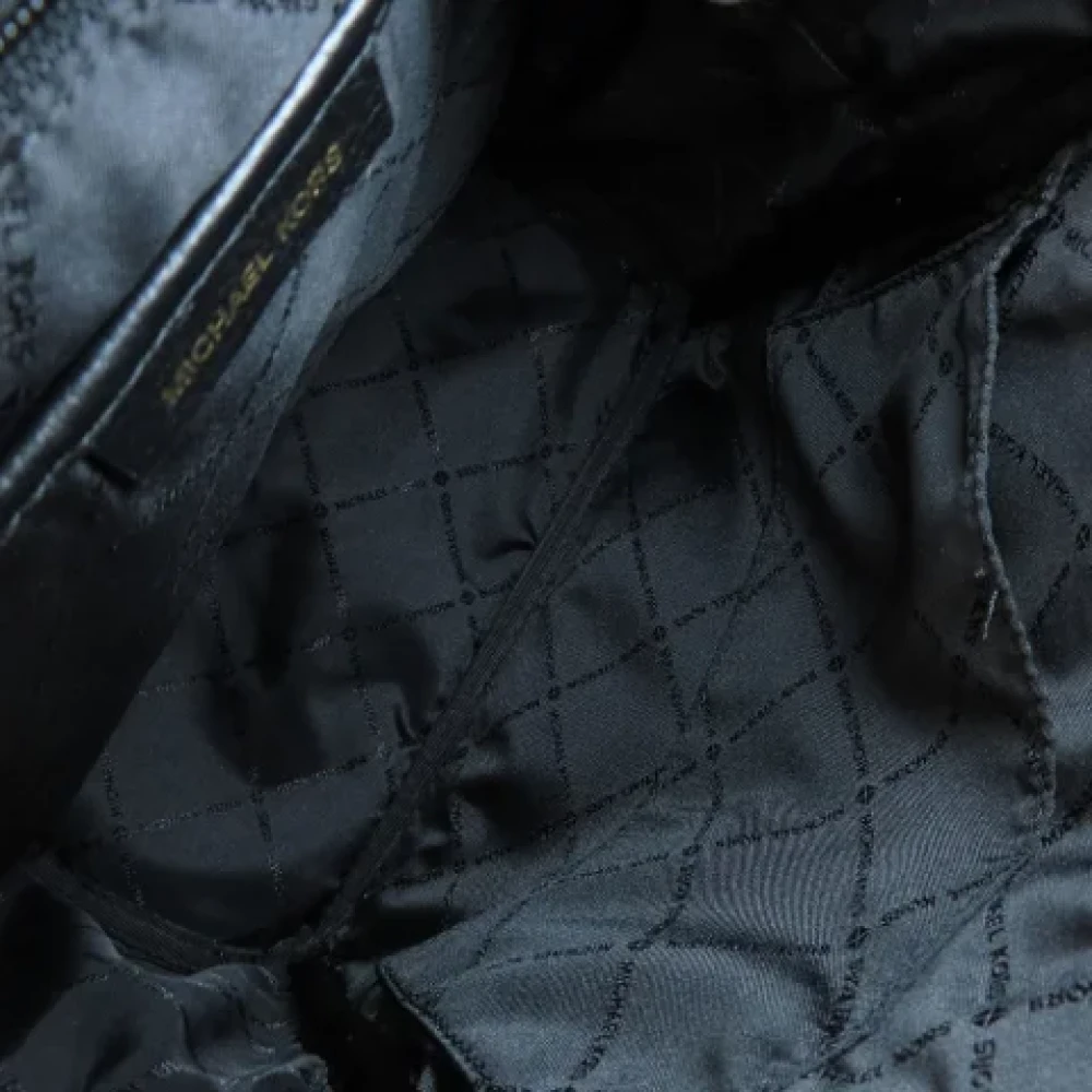 Michael Kors Pre-owned Leather backpacks Black Dames