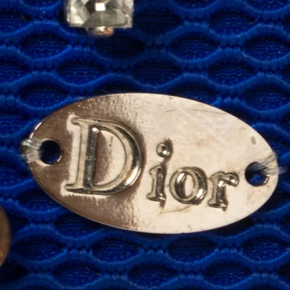 Dior Vintage Pre-owned Fabric home-office Blue Dames