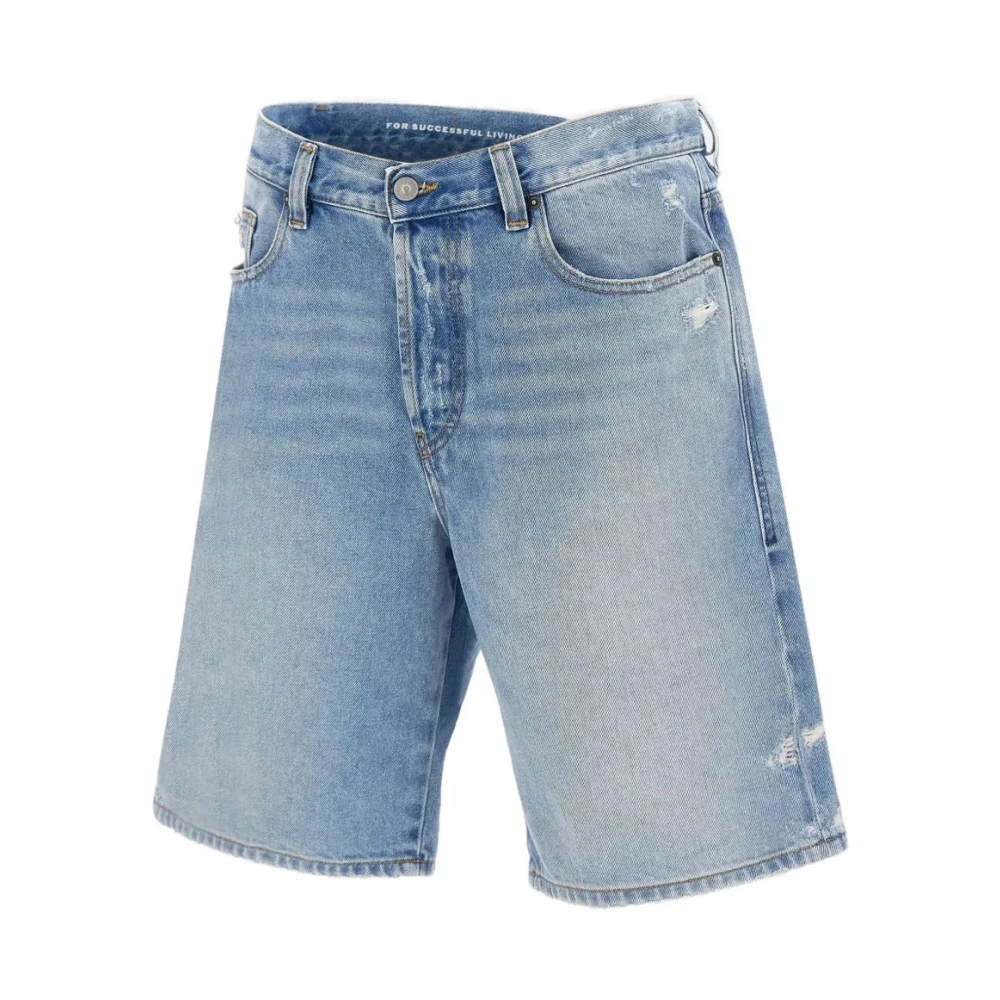 Diesel Men's Blue Regular Short Calzoncini Denim 01