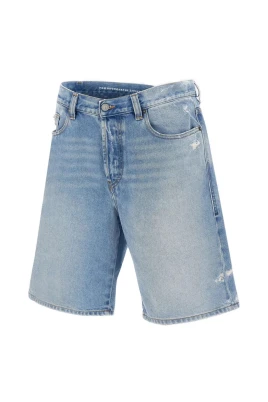 Regular Short Calzoncini Denim 01