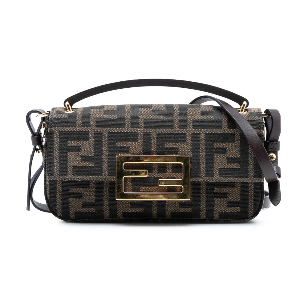 Fendi Vintage Women's Brown Pre-Owned Baguette Bag