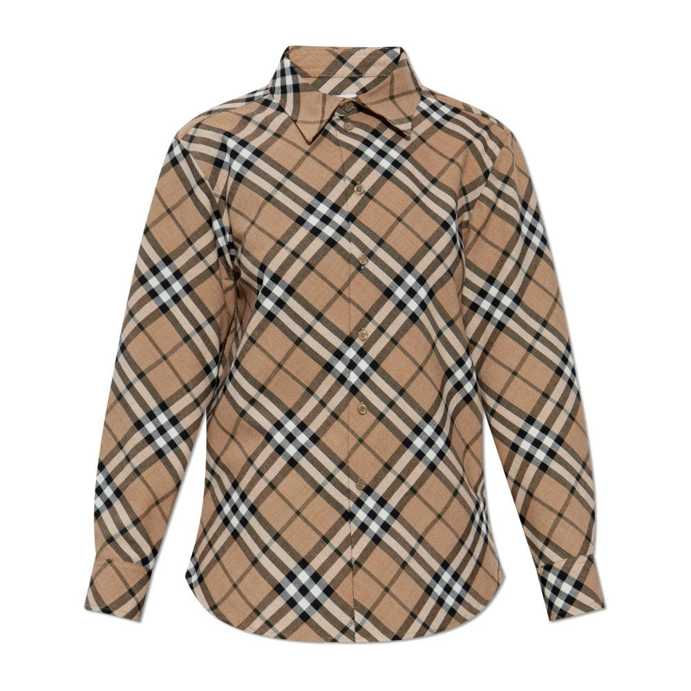 Check Pattern Shirt - Burberry - Modalova