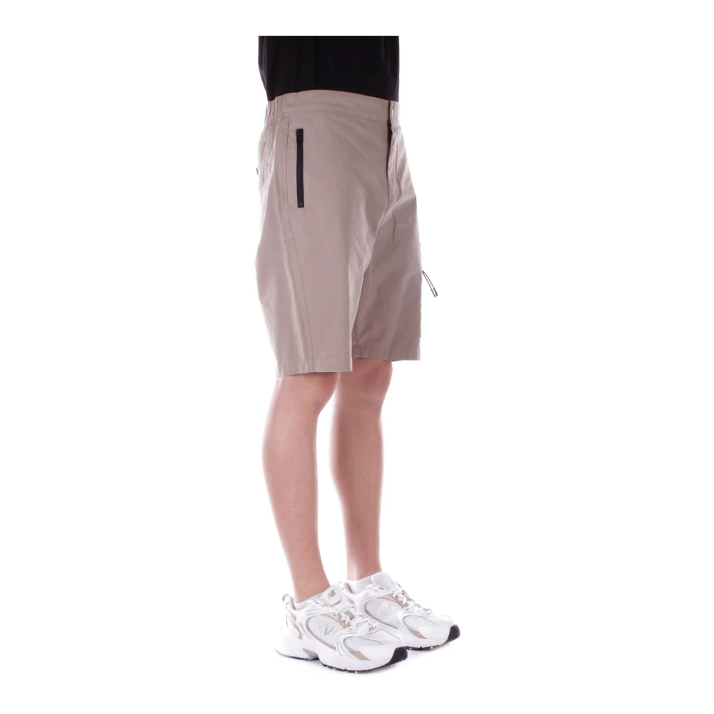 Barbour Beige Shorts met Rits en Zakken Beige Heren