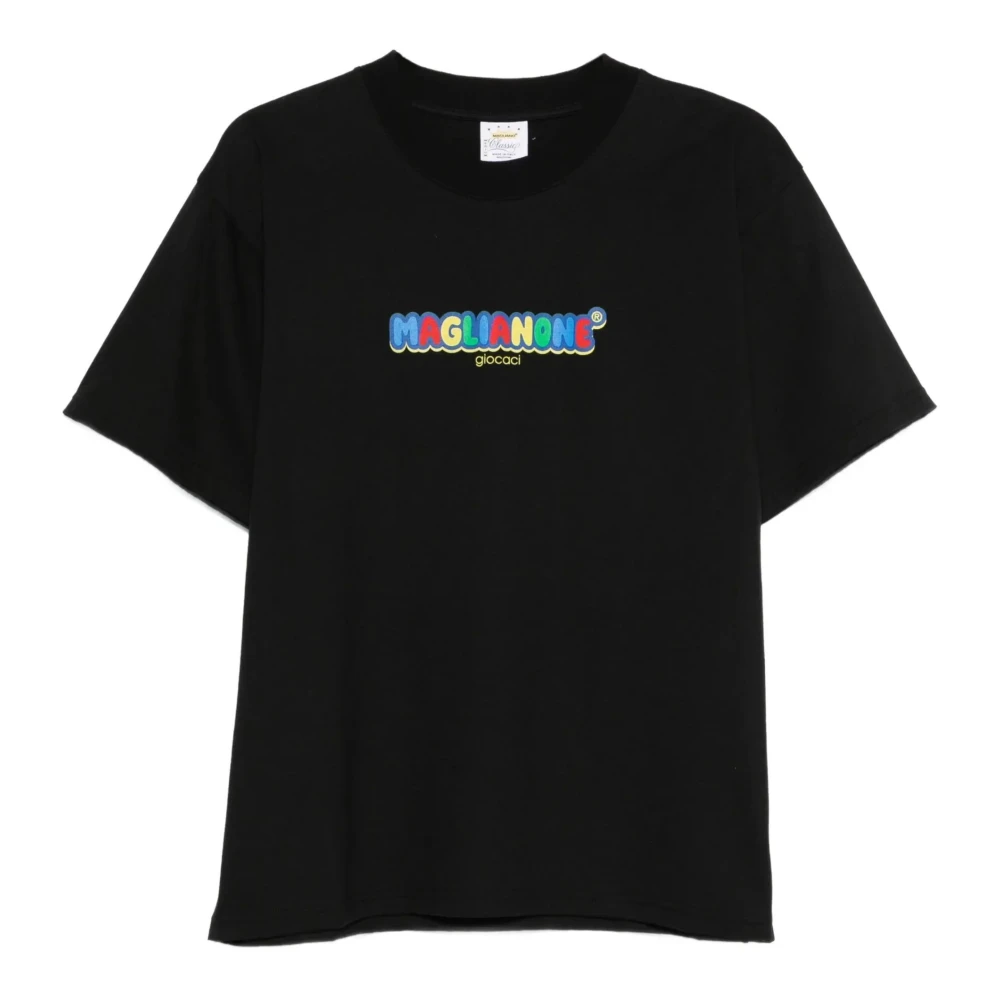 Magliano Men's Black T-Shirts, L, T-Shirts And Polos