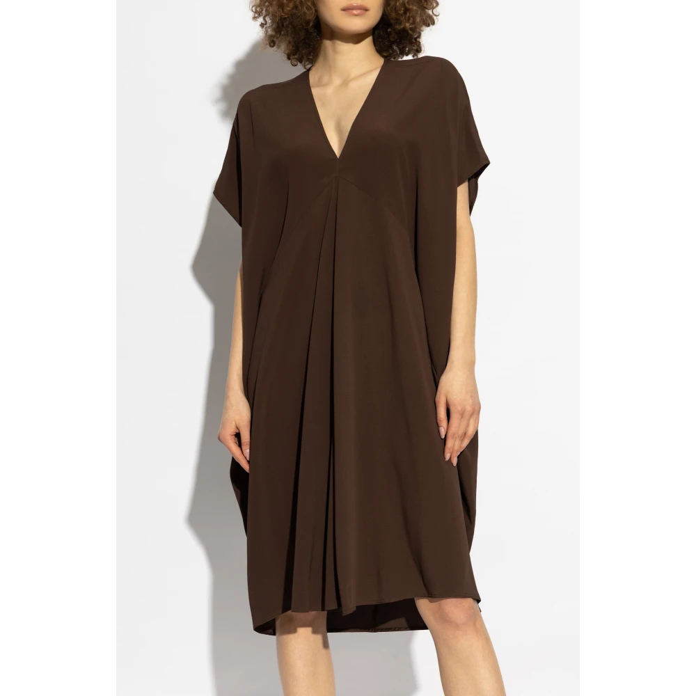Rick Owens SL Tommykite V Jurk Brown Dames