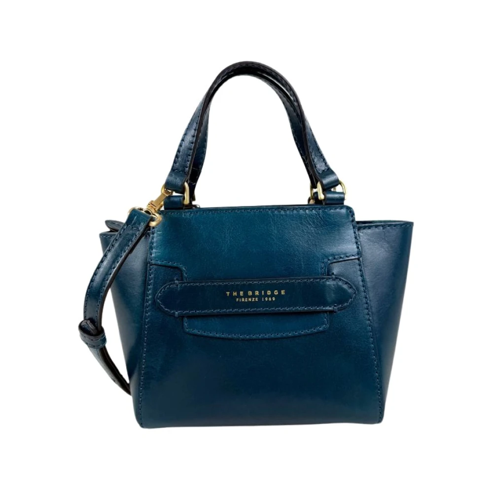 The Bridge Donna Blu Borse, Taglia Unica, New,