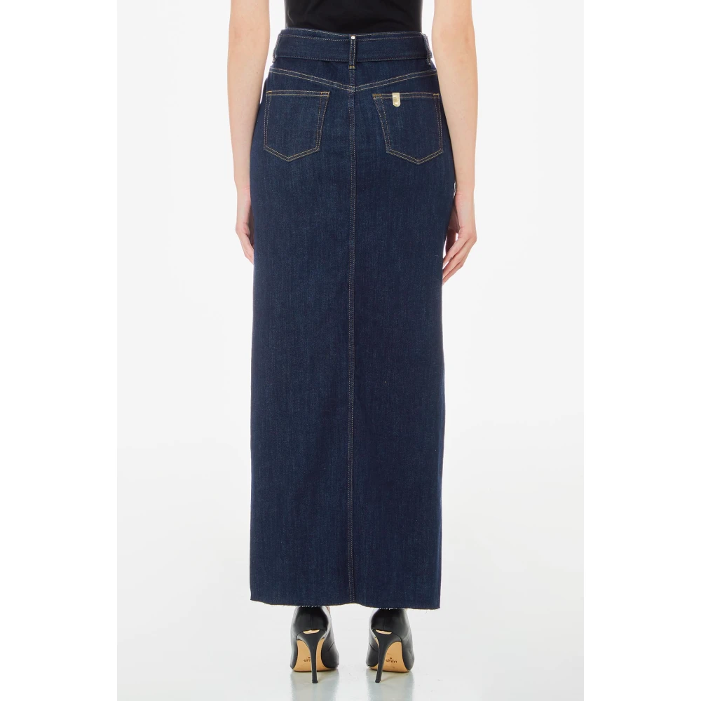 Liu Jo Lange Rok Gonna Cult Blue Dames