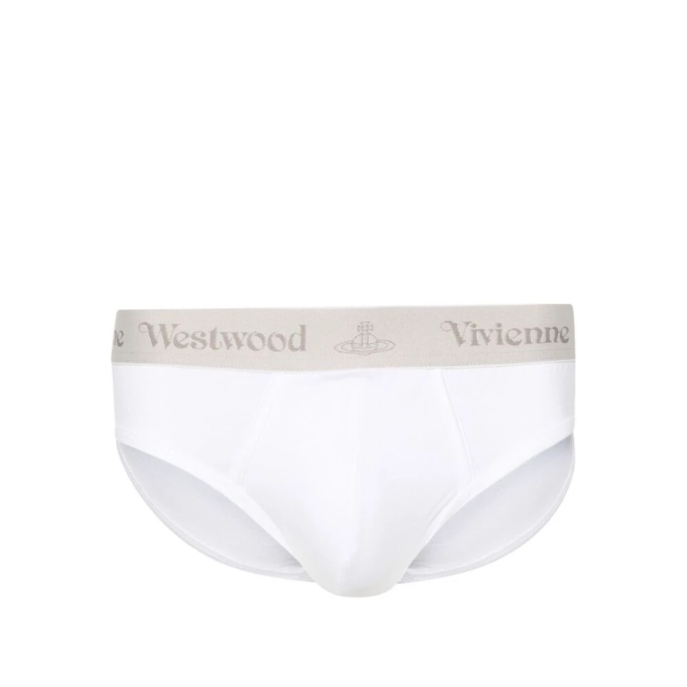 Vivienne Westwood Wit Grijs Katoenmix Jersey Ondergoed White Heren