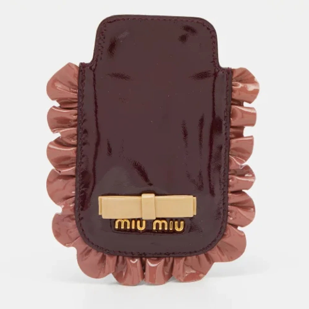 Pre-owned > Pre-owned Accessories > Pre-owned Wallets - - Miu Miu Pre-owned - Modalova