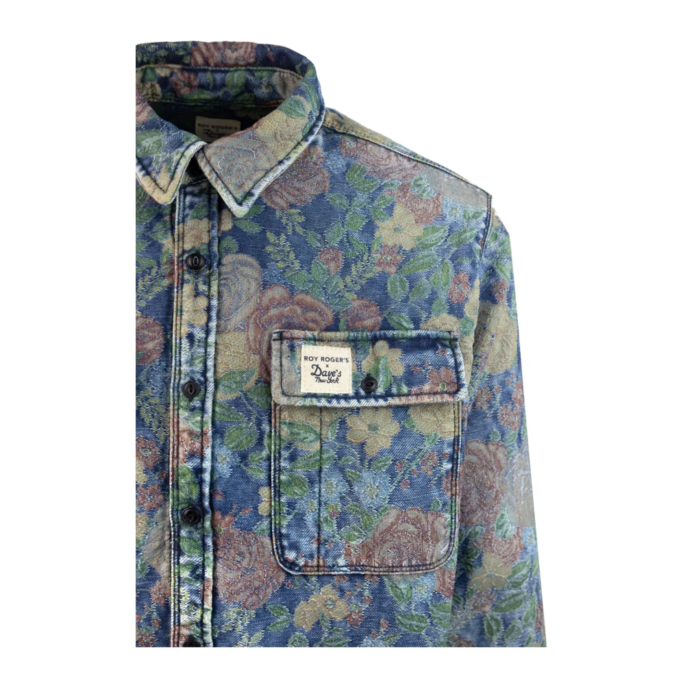 Roy Roger's MultiColour Overhemden met Lange Mouwen en Knopen Multicolor Heren