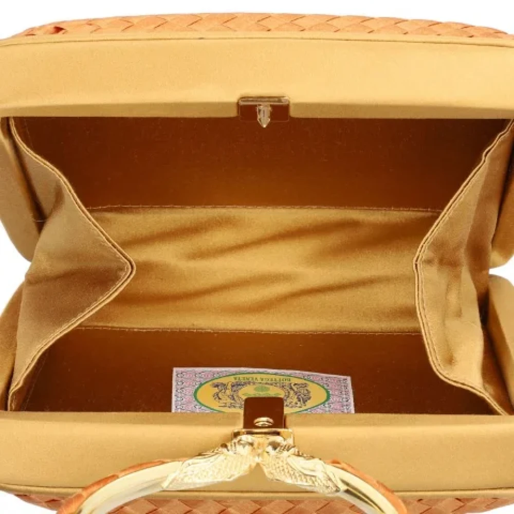 Bottega Veneta Vintage Pre-owned Leather clutches Brown Dames