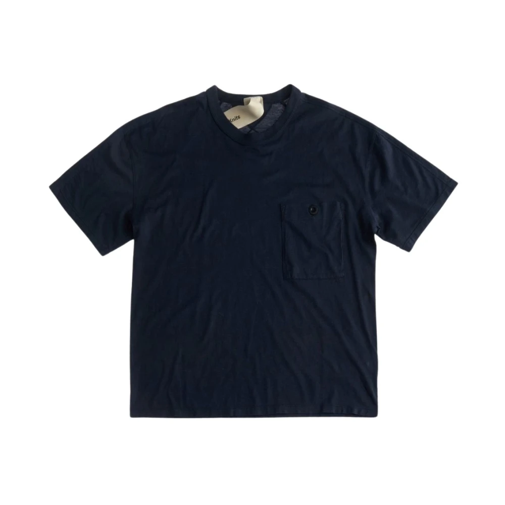 Ten C - Tops > T-Shirts - Blue - Ten C - Modalova