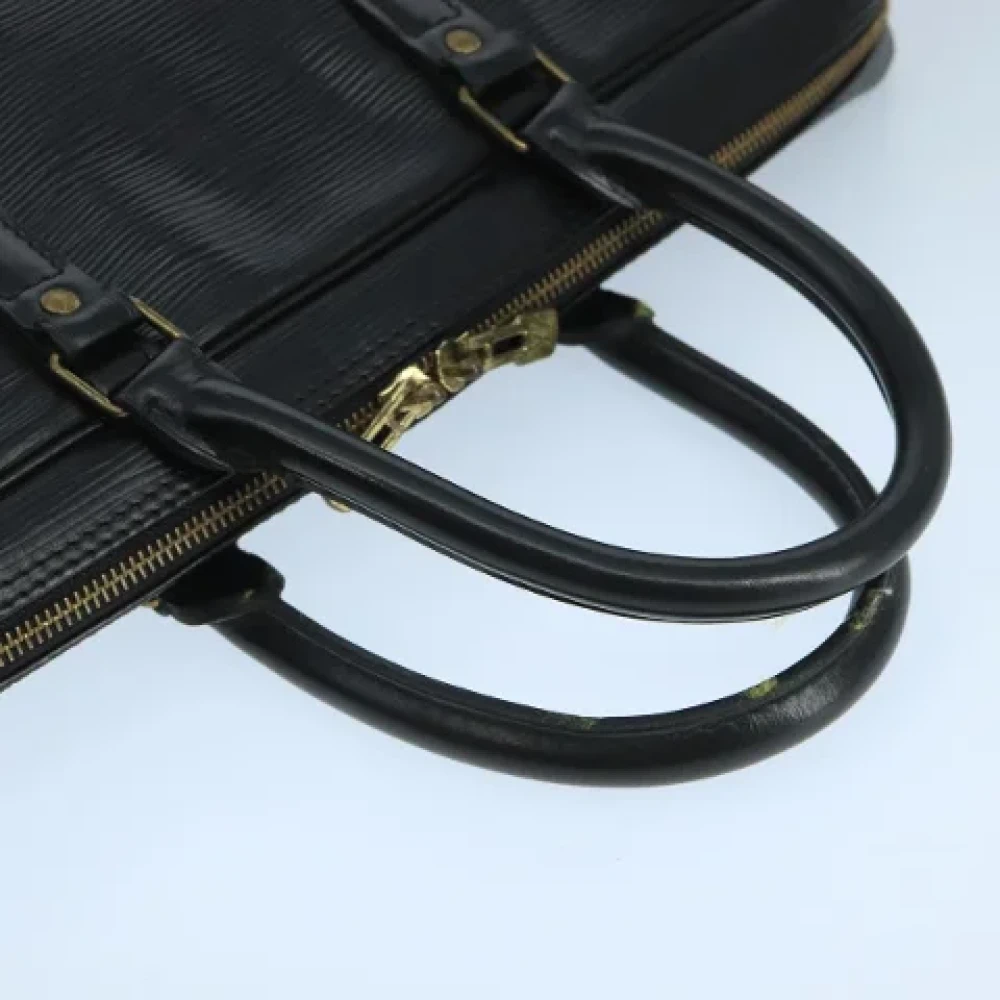 Louis Vuitton Vintage Pre-owned Leather briefcases Black Dames