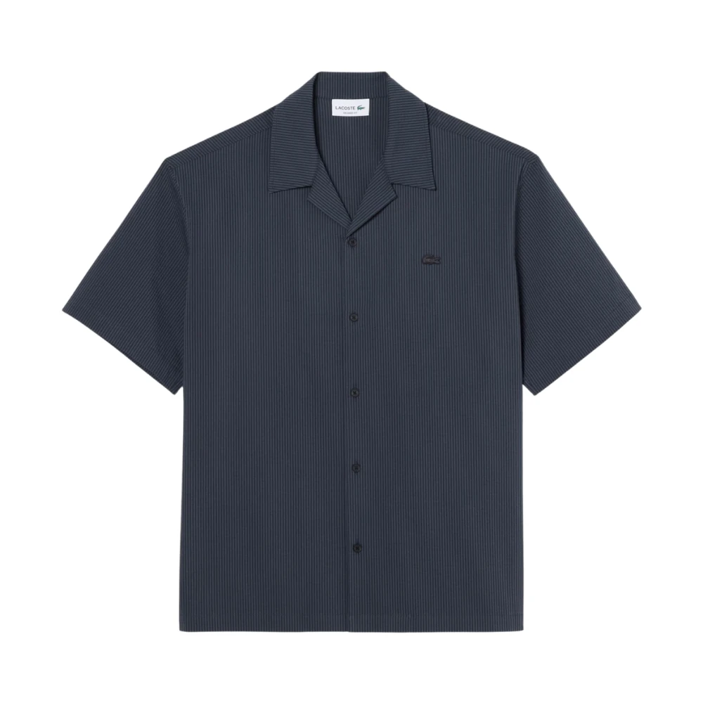Lacoste Uomo Blu Magliette, L, New,