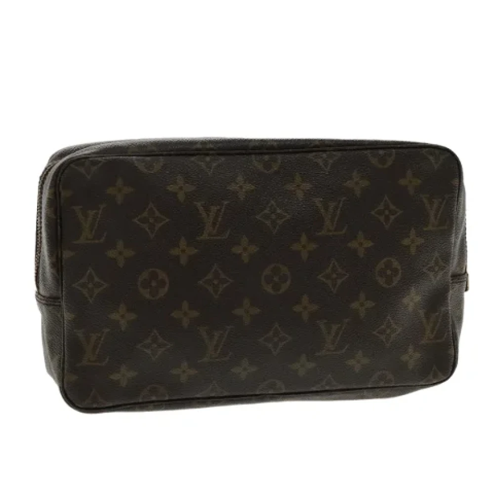 Louis Vuitton Vintage Pre-owned Canvas clutches Brown Dames