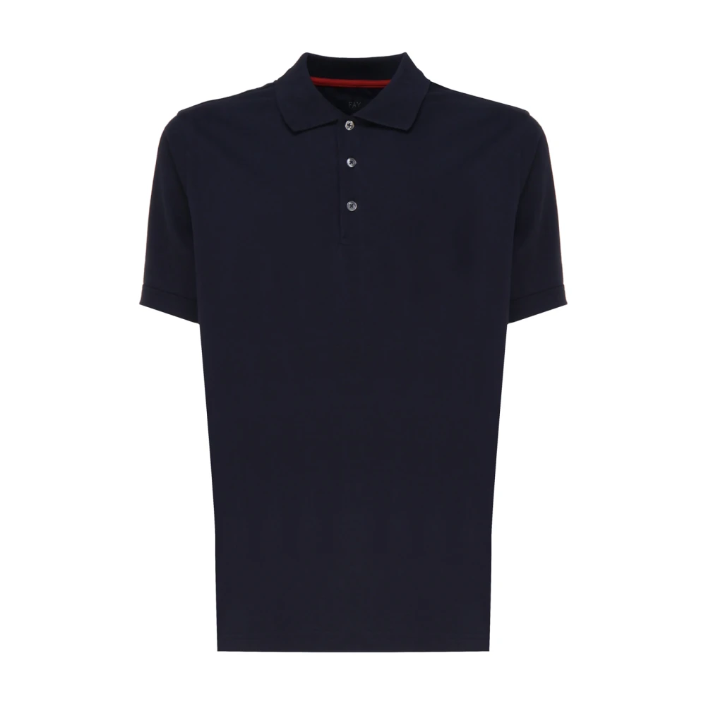 Fay - Tops > Polo Shirts - Blue - Fay - Modalova