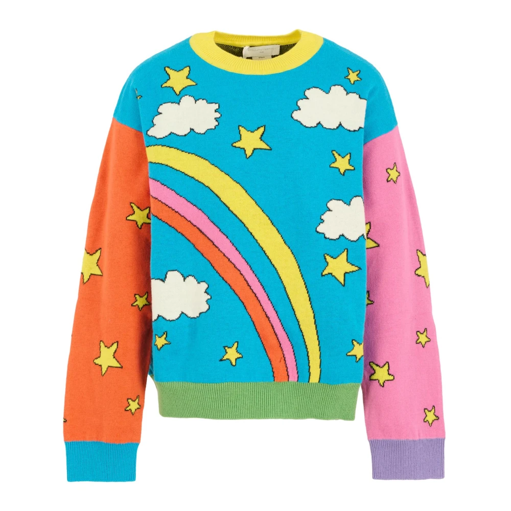 Stella Mccartney Boys Multicolor Rainbow Stars Jumper - Kids Knitwear - 6 Y - Kids