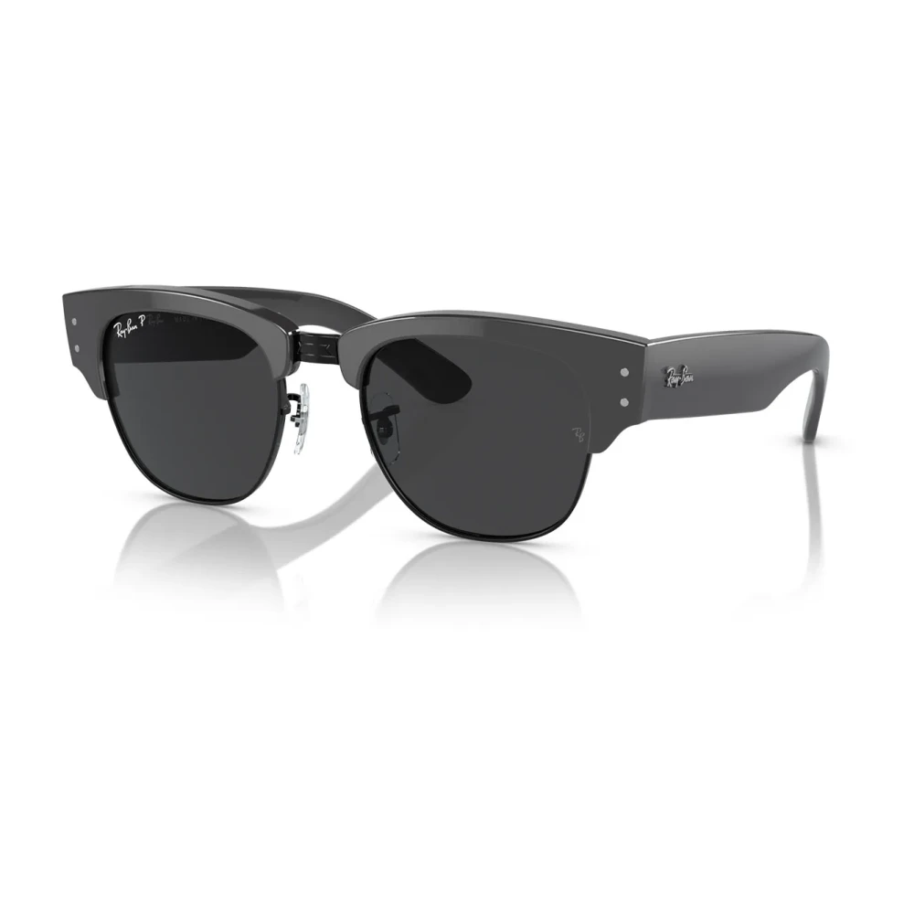 Ray-Ban Unisex Gray Sunglasses, 53 Mm, Classic Square Polarized Sunglasses
