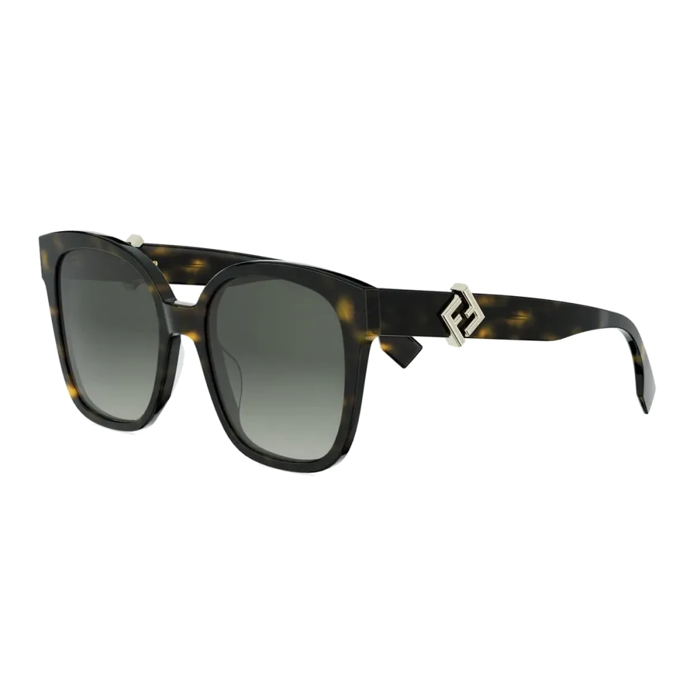 Fendi Women's Brown Ff Diamonds Sunglasses - Sunglasses - 55 Mm - Accessories