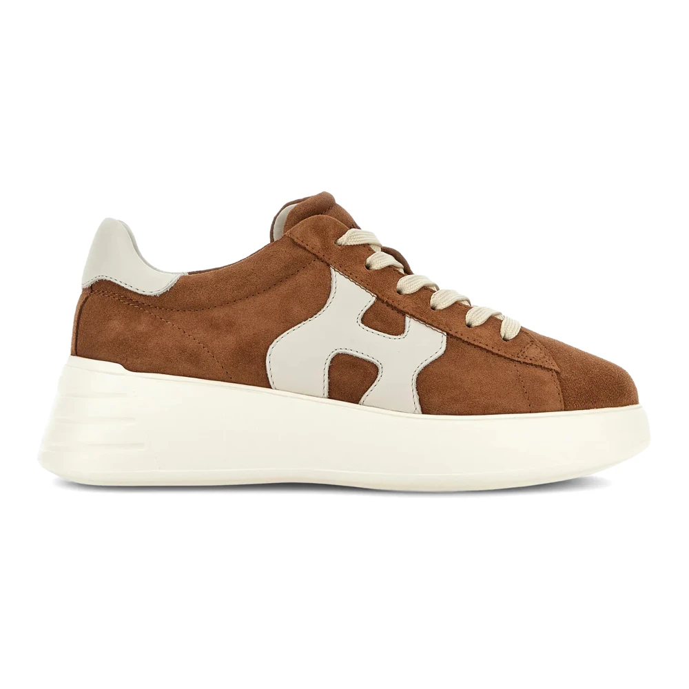 Hogan Women's Brown Rebel Trainers - Sneakers - 5 Uk - Shoes