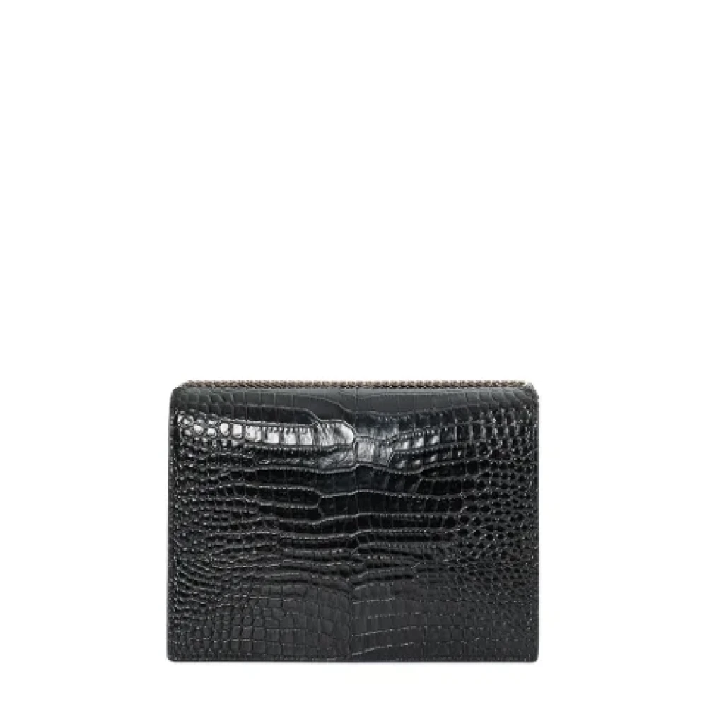 Yves Saint Laurent Vintage Pre-owned Leather shoulder-bags Black Dames