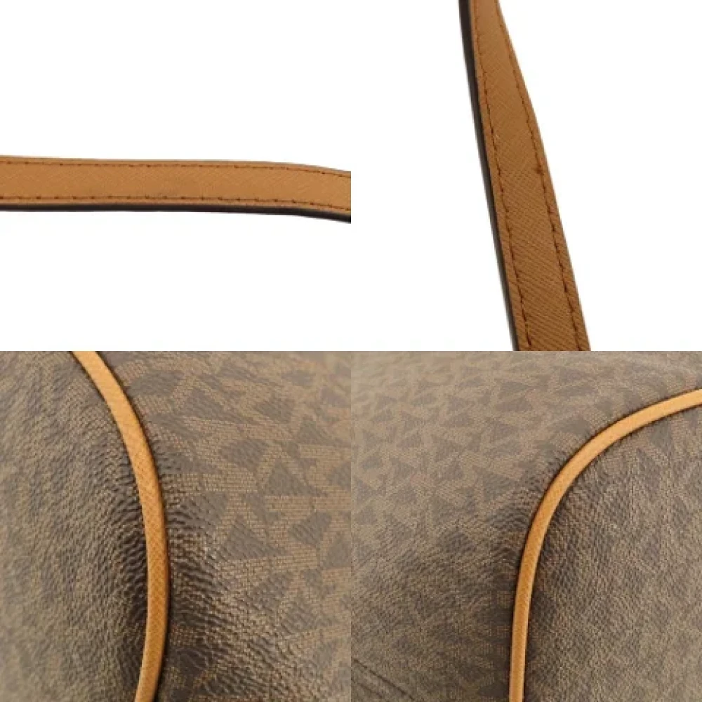 Michael Kors Pre-owned Canvas totes Brown Dames