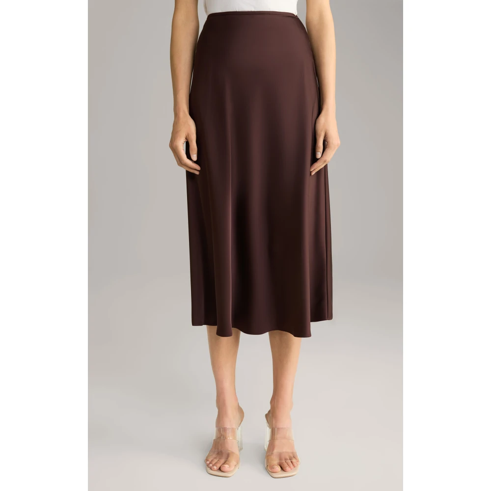 Joop! Satijnen rok voor vrouwen Elegant en universeel Brown Dames