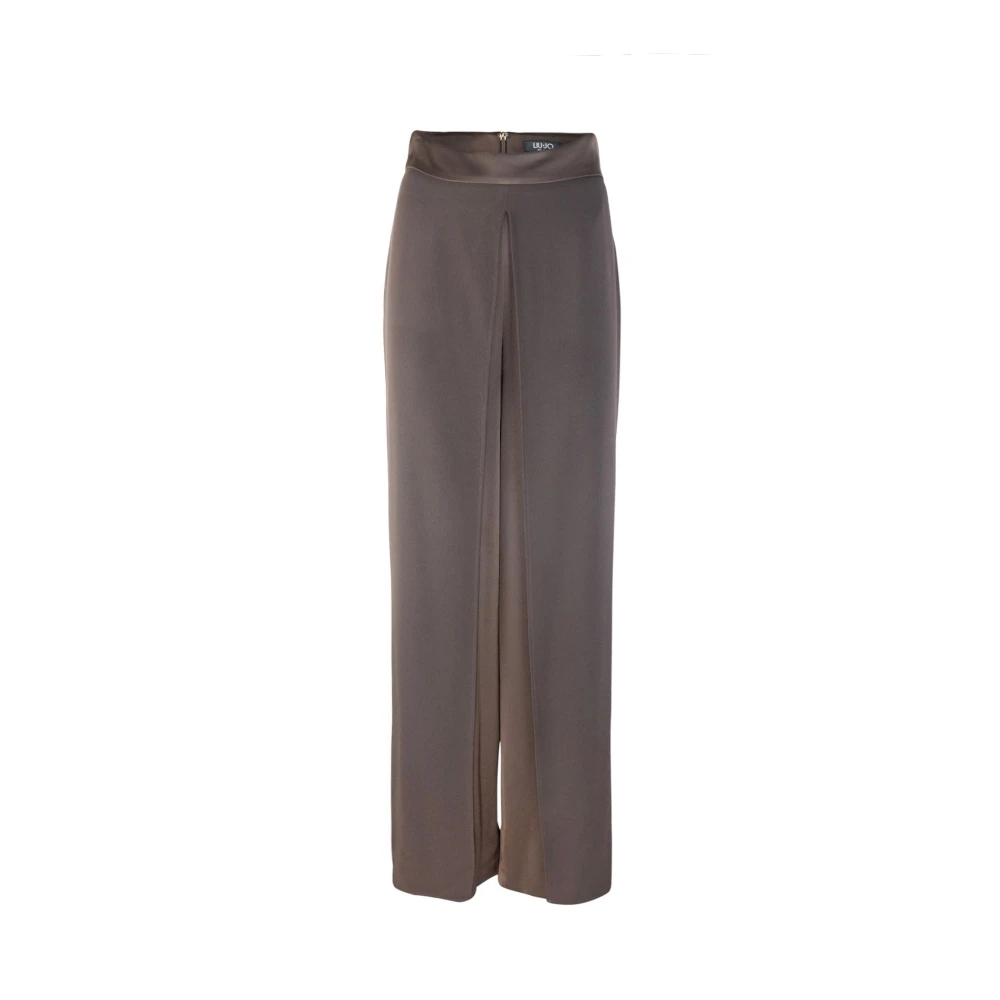 Liu Jo Bruine Palazzo Ceremonie Broek Brown Dames