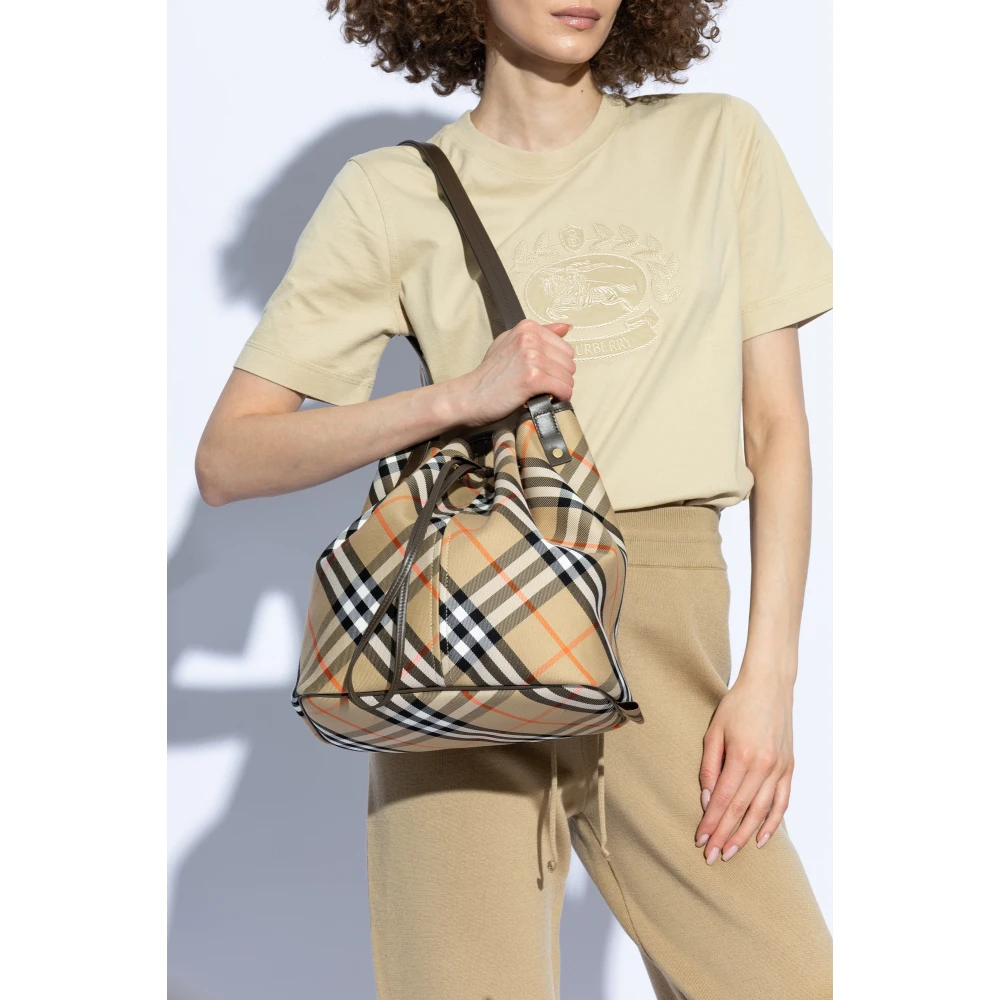 Burberry Emmerstijl schoudertas Beige Dames