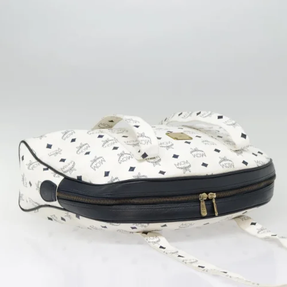 MCM Pre-owned Leather shoulder-bags White Dames
