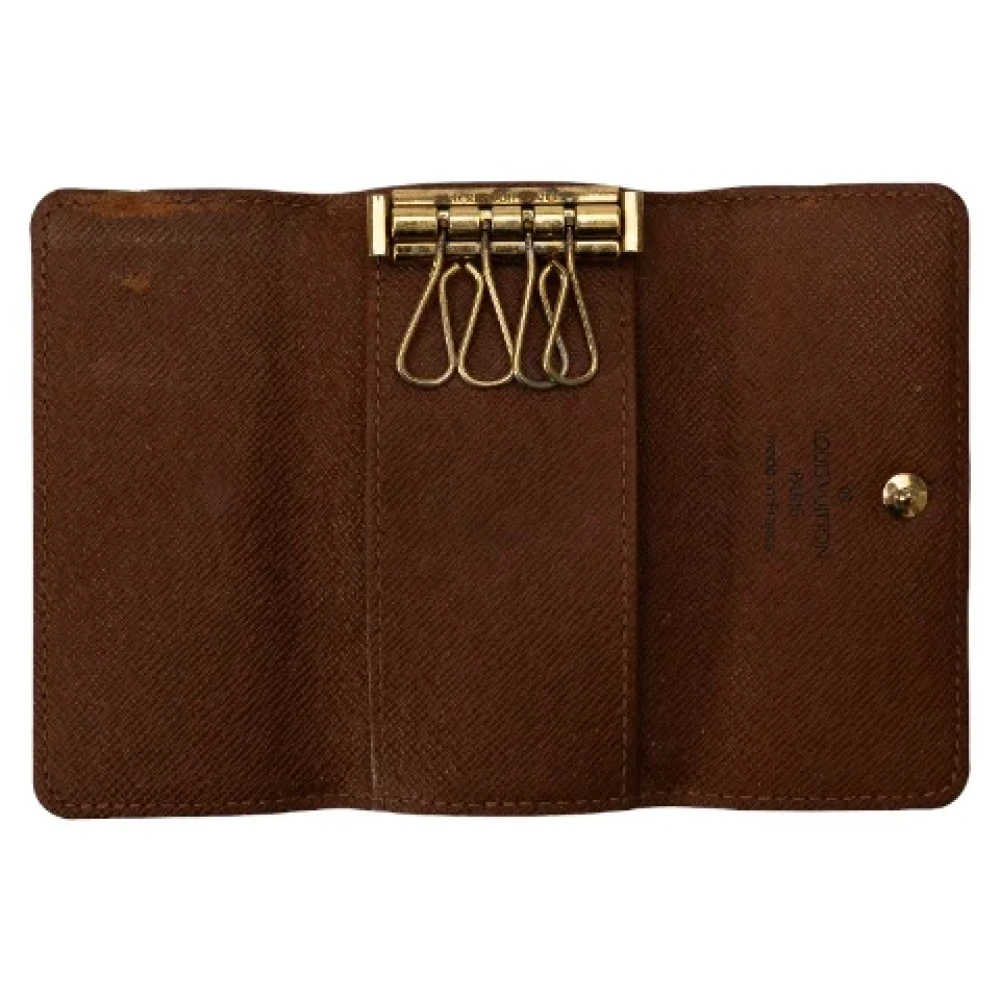 Louis Vuitton Vintage Pre-owned Canvas key-holders Brown Dames