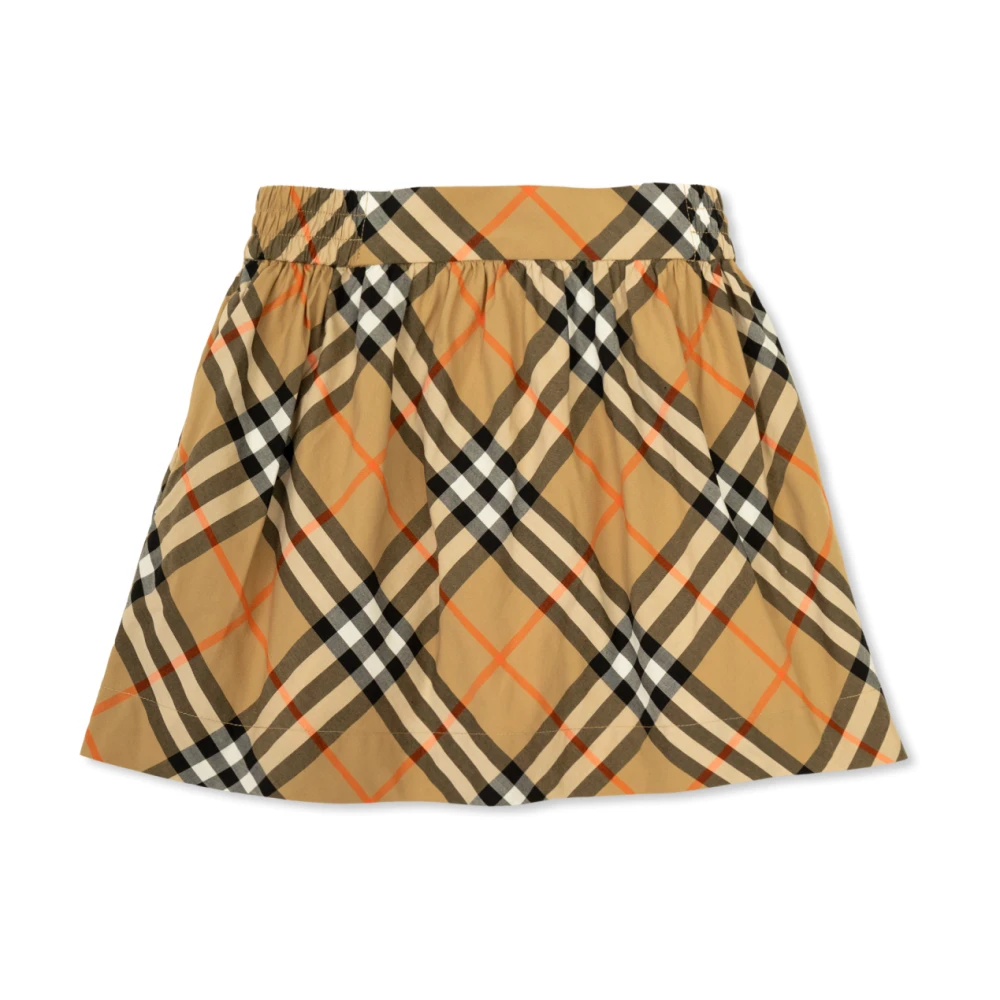 Skirt with Check Pattern - Burberry - Modalova