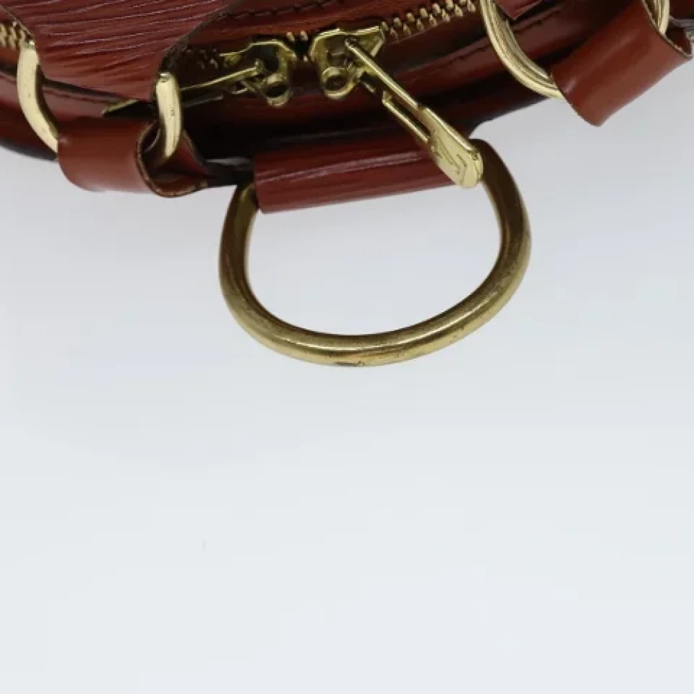 Louis Vuitton Vintage Pre-owned Leather backpacks Brown Dames