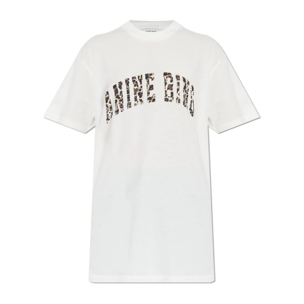 Anine Bing Women's White T-Shirts, S, Walker T-Shirt