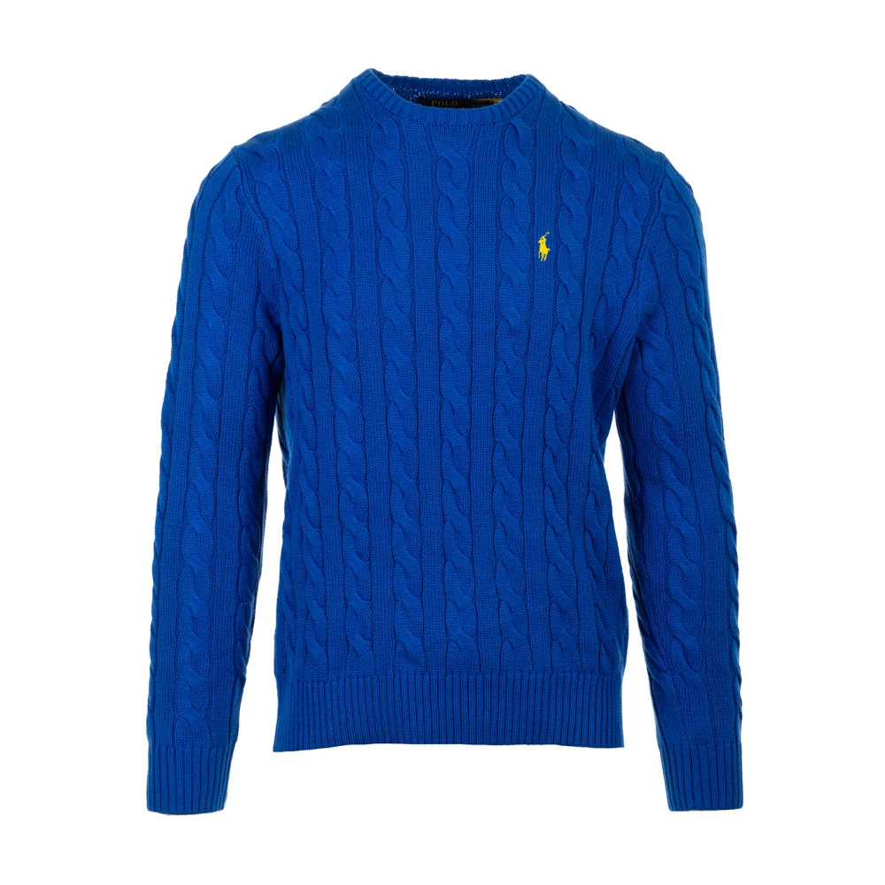 Ralph Lauren Blauwe Sweater Pullover Blue Heren