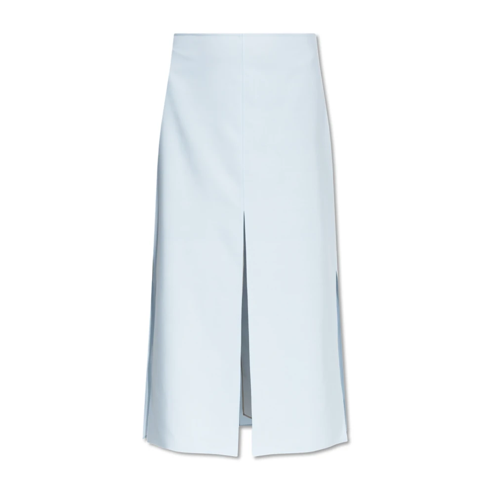 Salvatore Ferragamo Heldere Blauwe Shorts voor Vrouwen Aw24 Blue Dames