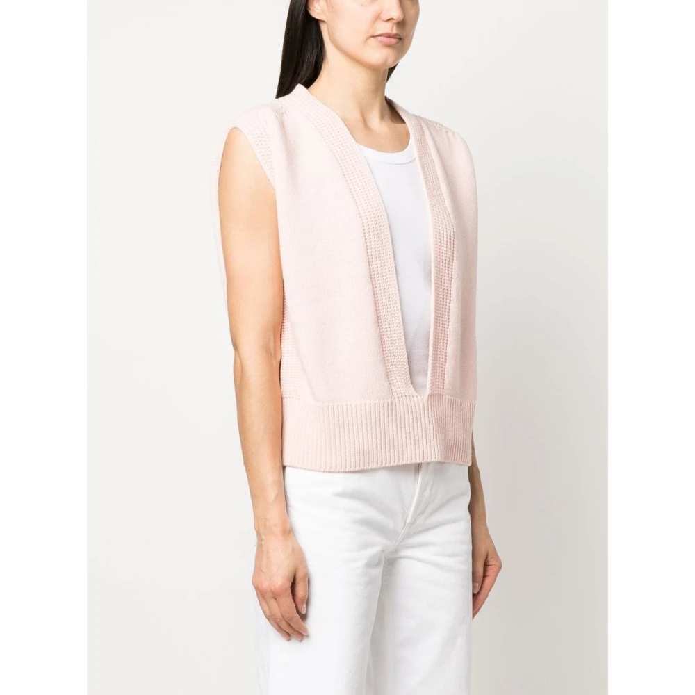 Sa Su Phi Roze Sweater met Giro Collo Pink Dames