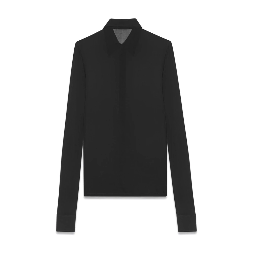 Saint Laurent Blouses & Shirts Black Dames