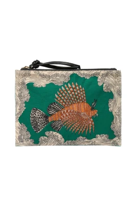 Pochette Brodée Poseidon