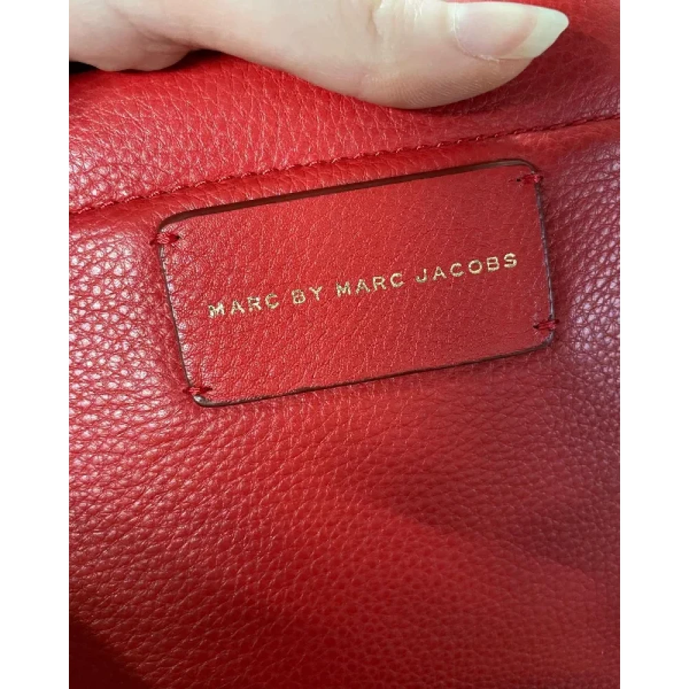 Marc Jacobs Pre-owned Leather clutches Red Dames