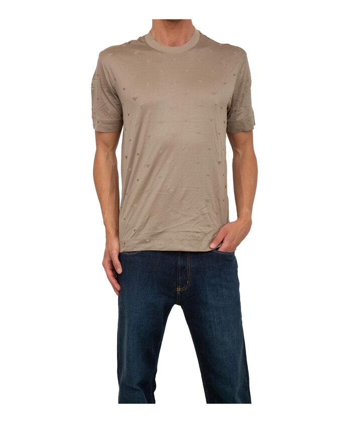 t-shirt-beige-style-mode-decontracte