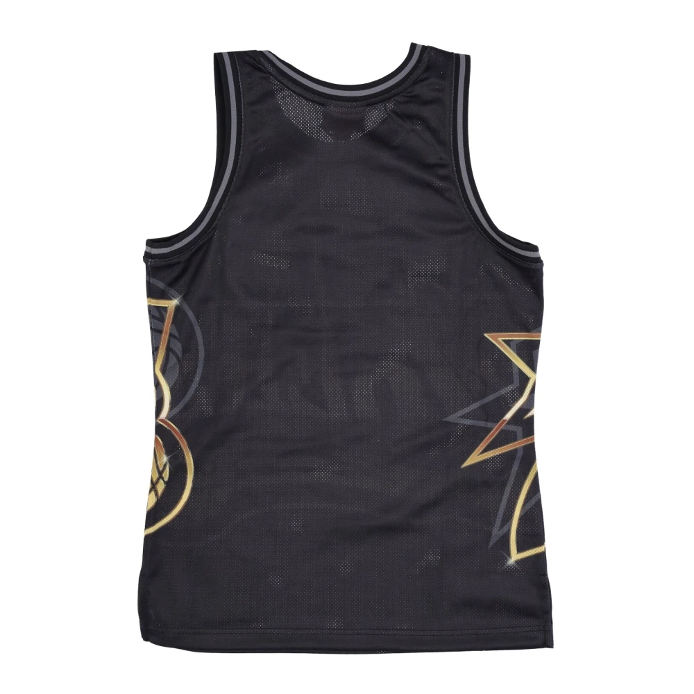 Mitchell & Ness NBA Big Face Tank Top Black Heren