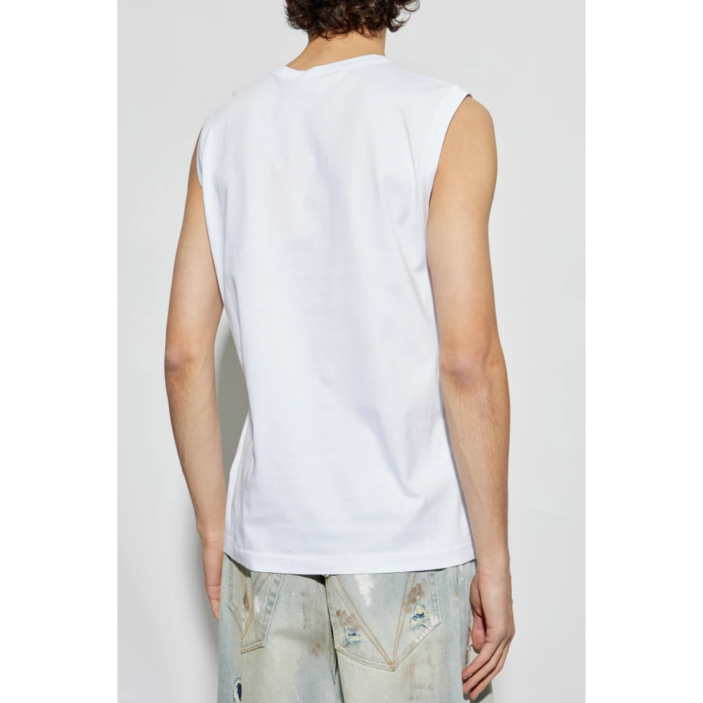 Diesel T-shirt T-Bisco-Od White Heren