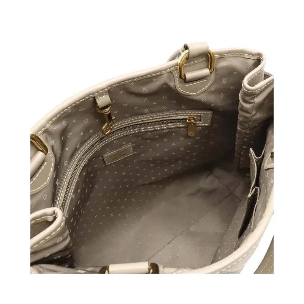 Louis Vuitton Vintage Pre-owned Leather louis-vuitton-bags Gray Dames