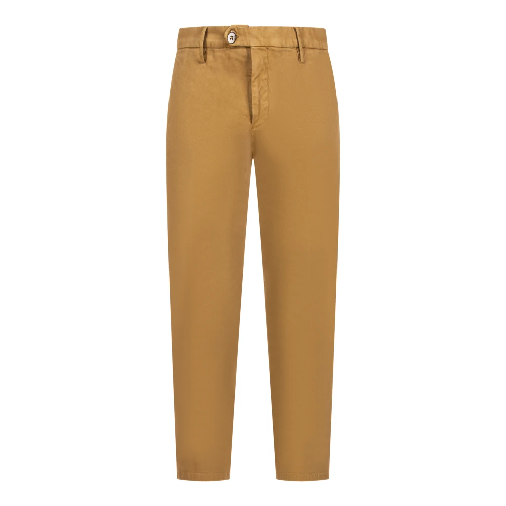 Michael Coal Oker Broek voor Mannen Yellow Heren