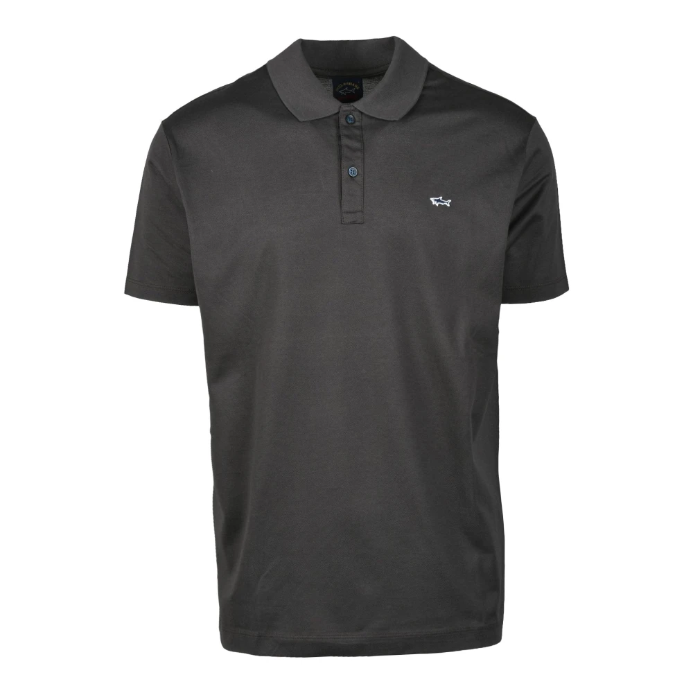 PAUL & SHARK Katoenen Poloshirt Brown Heren